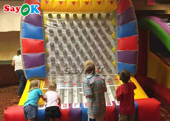 El carnaval inflable Plinko inflable de los juegos al aire libre se divierte el juego para los adultos de los niños
