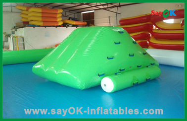 Juguetes inflables del agua del iceberg de los niños, juguetes inflables de encargo de la piscina