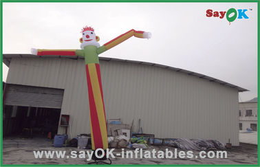 Hombre inflable colorido inflable de Advertising Inflatable Wave del bailarín del aire del hombre de publicidad los 6m