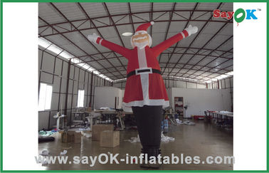 Las marionetas de baile Santa Claus Advertising Inflatable Air Dancer del aire para la Navidad celebran