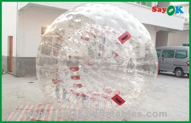 Bola comercial inflable para el juego de los deportes, bola inflable gigante del PVC Zorb del juego de pelota de fútbol