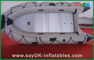 Parque de encargo de Inflatables de la fibra de vidrio de los barcos inflables comerciales del PVC