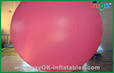 Globo inflable al aire libre del helio del globo inflable rosado del color