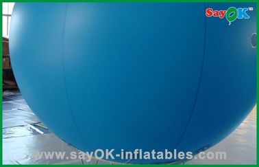 Globo magnífico inflable del helio azul del color para el acontecimiento al aire libre de la demostración