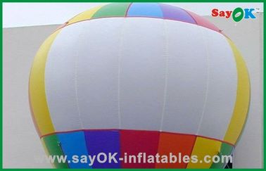 Globo magnífico inflable del arco iris de encargo para las decoraciones del día de fiesta