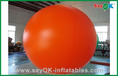 Globo magnífico inflable del nuevo helio de color naranja hermoso para el acontecimiento al aire libre de la demostración