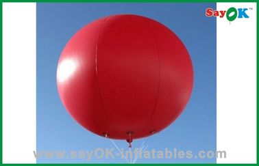 Globos inflables rojos comerciales de la publicidad del helio del globo para casarse