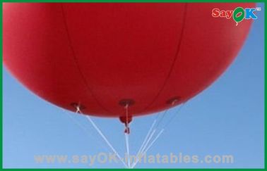 Globos inflables rojos comerciales de la publicidad del helio del globo para casarse