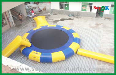 Juguetes de trampolín de agua inflables para parque acuático