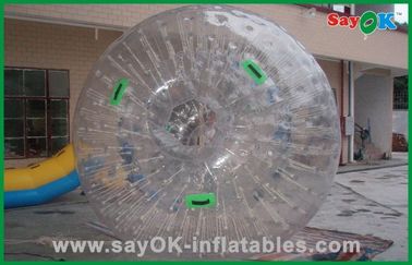 PVC grande/TPU del césped de los juegos de la bola transparente de encargo inflable de Zorb para adulto/los niños