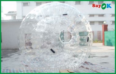 El partido de fútbol inflable embroma el alquiler transparente gigante de la bola de Zorb de los juegos inflables de los deportes