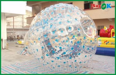 Bola inflable promocional los 2.3x1.6m de Zorb del cuerpo de Gaint de los juegos de los deportes
