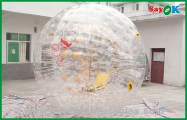 Juegos de sociedad inflables para la bola inflable de Zorb de la burbuja gigante de los adultos 0.7m m TPU/los juegos inflables de los deportes