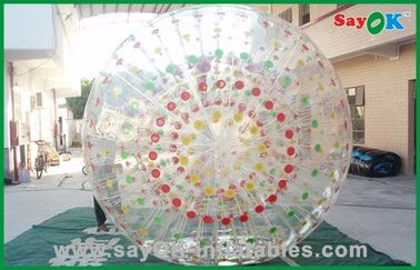 Juegos inflables para la bola usada los 2.3x1.6m inflable de Zorb de los juegos de los deportes del parque de la diversión de los niños de los adultos
