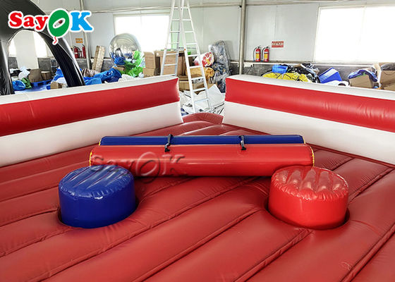 Juegos inflables de los deportes del ODM de los juegos inflables al aire libre que luchan al gladiador Joust de la arena