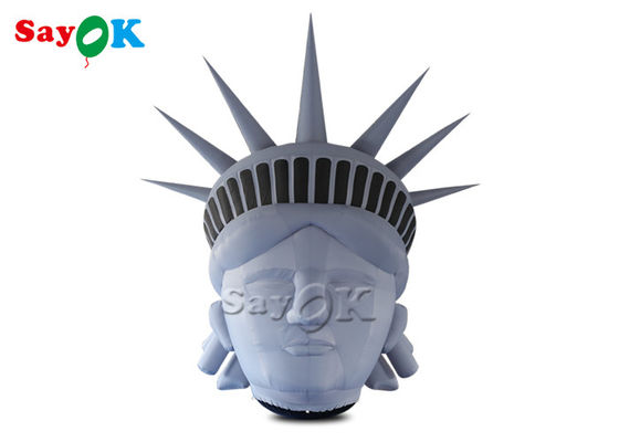 estatua inflable de encargo Liberty Model de los productos 4mH