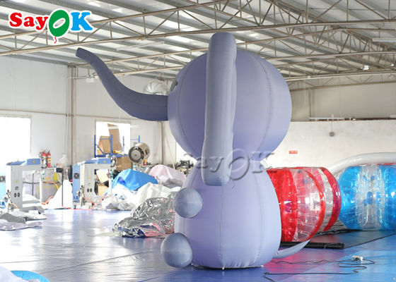 Elefante inflable de los personajes de dibujos animados del acontecimiento del desfile con el ventilador