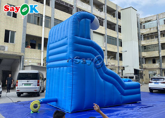 Slide de piscina inflable de lona de PVC para exteriores Slides de agua inflable para niños
