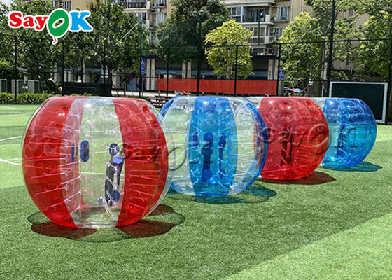 Bola de parachoques inflable del PVC de los juegos inflables el 1.8m del fútbol para la actividad al aire libre del niño de los adultos