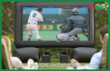 Pantalla de cine inflable del paño de Oxford/pantalla inflable de la TV hecha en China
