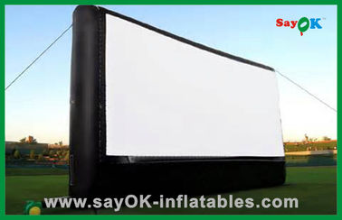 El móvil inflable gigante de la cartelera del PVC Platic de la pantalla de cine inflable de Airblown explota la pantalla de cine para la boda
