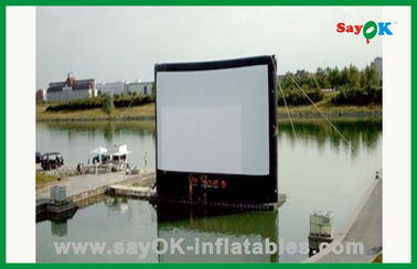 Pantalla de cine inflable de la pantalla de cine al aire libre portátil en pantalla inflable del agua L4m XH3m TV