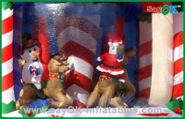 Gorila inflable de la casa de la decoración de la Navidad, producto de encargo de Inflatables