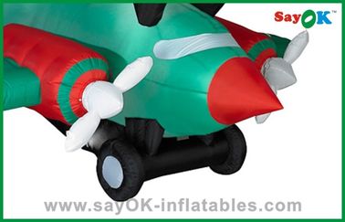 Papá Noel inflable grande al aire libre explota decoraciones de la Navidad con el SGS