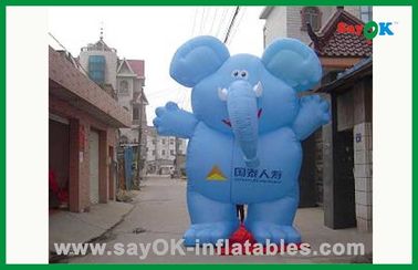 Disfraces de animales inflables personalizados Elefantes lindos Personajes de dibujos animados inflables para decoraciones navideñas