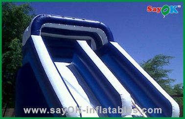 Enormes toboganes inflables de agua de lona de PVC personalizada Mini salpicador / salpicador inflables deslizamiento y deslizamiento para la diversión del agua
