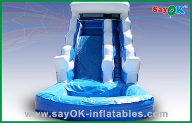 Slide inflables húmedos y secos Castillo inflables con tobogán de agua Nuevo castillo inflables con tobogán y portero