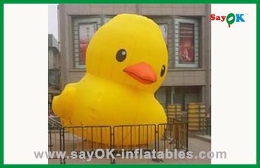 Publicidad Inflables Gran Pato Amarillo Inflables Modelo de dibujos animados Juguetes de piscina de agua