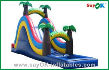 Slide inflables húmedos y secos Gran patio trasero Slide inflables comercial Combo inflables para alquiler