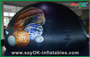 Tienda portátil inflable de la bóveda del planetario del paño de Oxford para el aprendizaje de la diversión de los niños