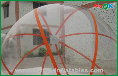 Bola inflable transparente del hámster de los juegos del agua de la bola de la encuesta del agua del verano inflable del juego de Wrecking Ball para los seres humanos