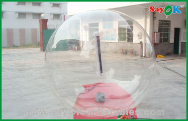 Juegos inflables divertidos de los deportes de la bola del agua del PVC TPU de la casa de la burbuja que caminan para la piscina