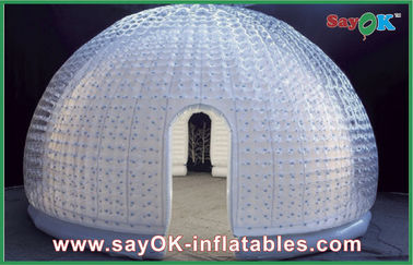 El hotel inflable de la burbuja modificó la tienda inflable del tamaño para requisitos particulares para la bóveda de la burbuja que acampaba