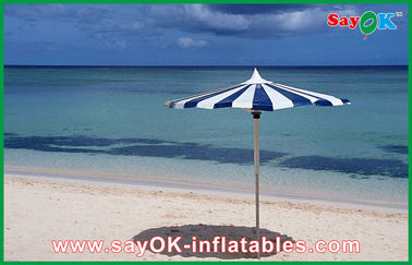 La aduana promocional del parasol de la playa de la pequeña tienda del toldo imprimió el paraguas a prueba de viento compacto