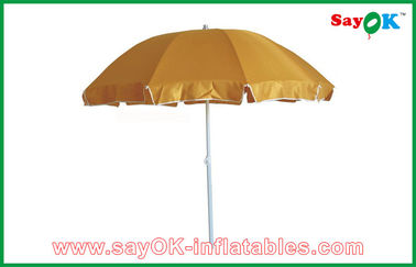 Impresión ULTRAVIOLETA flexible del paraguas CMYK de la protección del poliéster del paraguas de Sun del jardín/de la playa de la tienda del toldo de la yarda