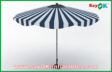 La pequeña tienda del toldo modificó el paraguas protector de Sun para requisitos particulares de la manija de la playa de Sun del marco de aluminio de madera del paraguas