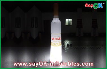 Decoración inflable comercial de la botella de vino de Advertusing con la iluminación del LED
