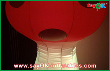 LED que enciende la decoración inflable Inflatables publicitario de encargo de la seta