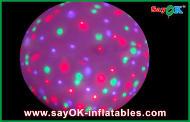 La tierra llevó el globo que encendía colores inflables de la decoración 12 de la iluminación
