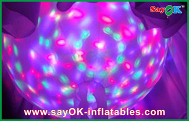 Decoración inflable de la iluminación de las medusas coloridas del LED para el día de fiesta