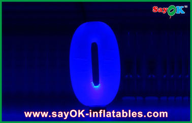 Número inflable hermoso de la decoración de la iluminación para hacer publicidad