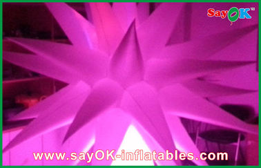 Árbol de tierra ligero llevado de la estrella con la decoración inflable de la iluminación de diverso color 12