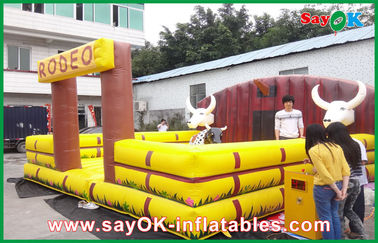 Casa de rebote inflada para animales de material duradero PVC comercial con impresión de logotipo