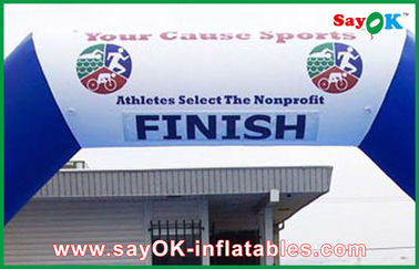 Puerta inflable de la raza del arco de la entrada de la publicidad inflable inflable de la arcada para el acontecimiento