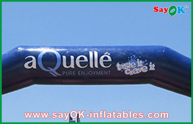 Arco inflable de la publicidad inflable de encargo del arco con los productos inflables de encargo de la botella clara