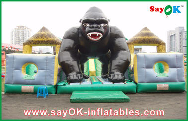 Gorila inflable de Disney del gigante con la forma del chimpancé para el día de fiesta